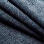 Canapé-lit modulaire moderne 6 places en velours chenille avec ottomane