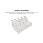 Signature Design by Ashley Amiata Brun Ensemble de 2 meubles rembourrés – 96 L x 41 P x 35 H