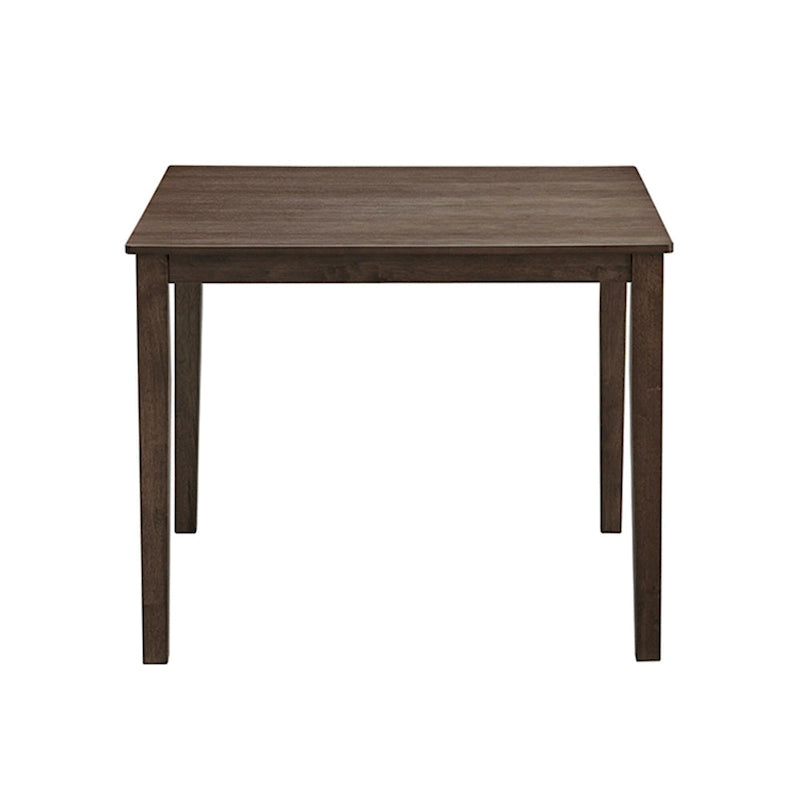 Ensemble de salle à manger carré, Marron/Chêne/Marron foncé, 5 pièces (4 personnes)