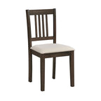 Ensemble de salle à manger carré, Marron/Chêne/Marron foncé, 5 pièces (4 personnes)
