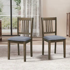 Ensemble de salle à manger carré, Marron/Chêne/Marron foncé, 5 pièces (4 personnes)
