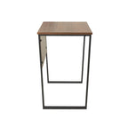 Bureau informatique 510 Design Carlyle de 38 pouces avec pieds en métal