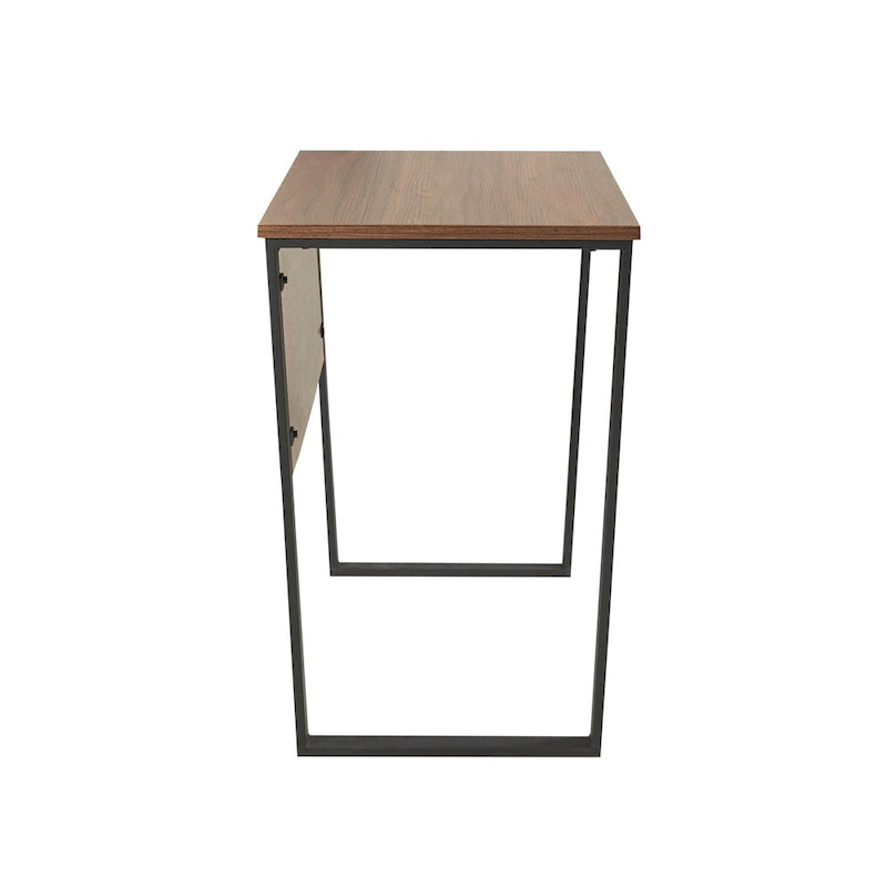 Bureau informatique 510 Design Carlyle de 38 pouces avec pieds en métal