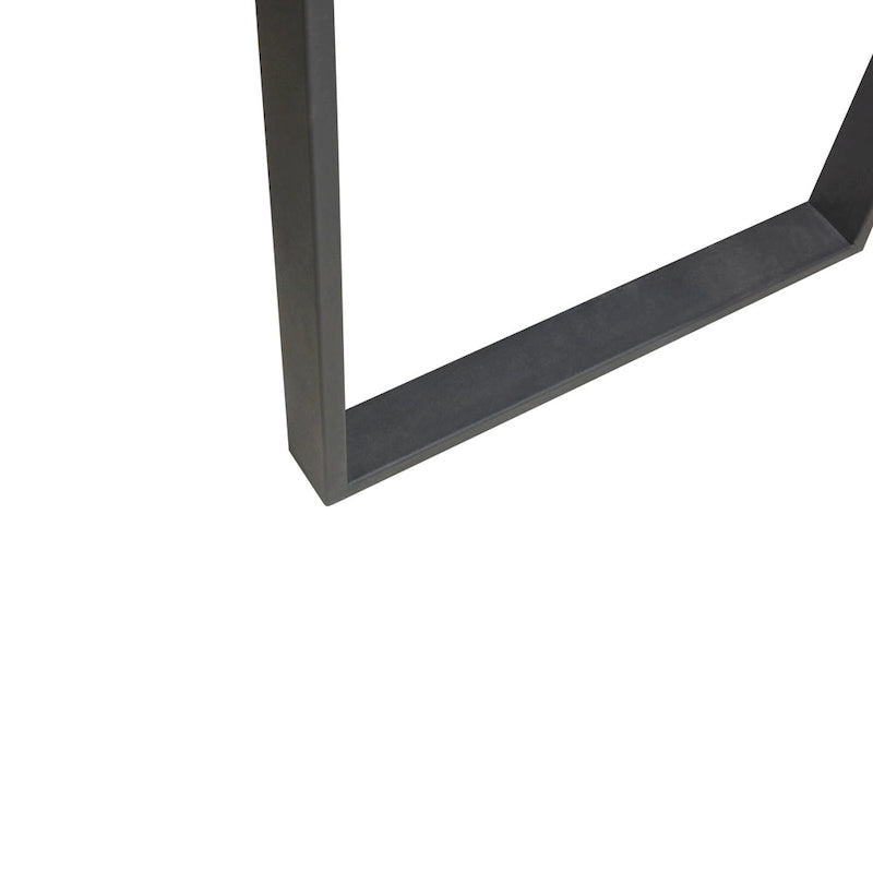 Bureau informatique 510 Design Carlyle de 38 pouces avec pieds en métal