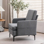 Fauteuil d'appoint en tissu 4 coloris