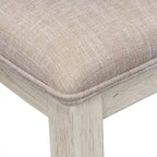 Ensemble de 5 pièces de table sur pied blanc antique « Farmhouse Reimagined »