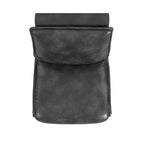 Fauteuil inclinable électrique en similicuir espresso / noisette, 1 place