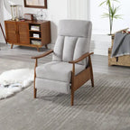 Fauteuil à accoudoirs en bois