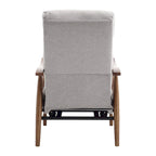 Fauteuil à accoudoirs en bois