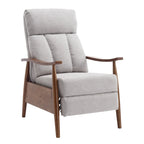 Fauteuil à accoudoirs en bois