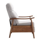 Fauteuil à accoudoirs en bois
