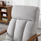 Fauteuil à accoudoirs en bois