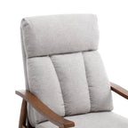 Fauteuil à accoudoirs en bois