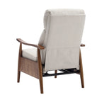 Fauteuil à accoudoirs en bois