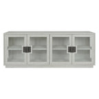 Bahut Classic Home Larson 90 en pin recyclé et verre