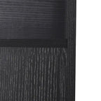 Meuble de rangement pour WC style ferme blanc/noir, capacité 2 personnes