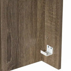 Console extensible marron, 1 à 10 personnes